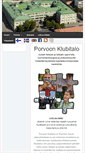 Mobile Screenshot of porvoonklubitalo.org